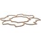 Ekena Millwork 41W x 41H x 38T Small Anderson Decorative Fretwork Wood Ceiling Panels, Hickory CELW41X41X0375ANDHI - alternate 5